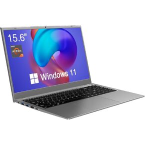 Laptop Computer, AMD Ryzen 7 3700U, 8GB DDR4/256GB NVMe SSD, 15.6" 1920x1080 FHD IPS Display, Windows 11 laptops Computers, Privacy Shutter, Ethernet RJ45, Backlit Keyboard, HD&MI