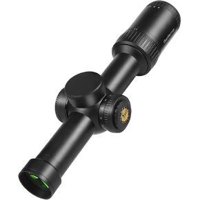 WestHunter Optics HD 1.2-6x24 IR PRO LPVO Riflescope - 30 mm Tube Red Green Illumination Etched Glass Reticle 1/5 MIL Second Focal Plane Compact Hunting Shooting Scope