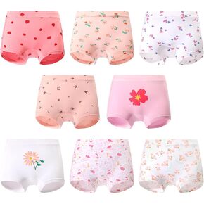 Child Boy Undwear Cotton Boxer Briefs Breathable Kids Animal Car Children Underpants Soft 8 Packs For 4-14 Kids