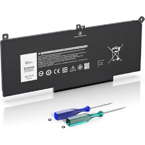 F3YGT Latitude 7490 Battery 7480 Battery for Dell Latitude 12 7000 7280 7290/13 7000 7380 7390/14 7000 7480 7490 P28S P28S001 P73G P73G002 Series DM3WC KG7VF P73G 451-BBYE 453-BBCF