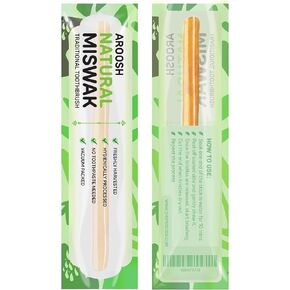 Miswak Sticks for Teeth Organic | Siwak Toothbrush Stick | Sustainable Tooth Stick for Oral Care | Natural Chew Sticks for Humans | Meswak Miswak Holder-Free | African Toothbrush Stick | مسواك (12)