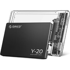 ORICO DIY External Hard Drive 2T - Portable SSD Up to 500MB/s - External Solid State Drive Compatible with Windows PC/Desktop/Laptop/Tablet/Camera
