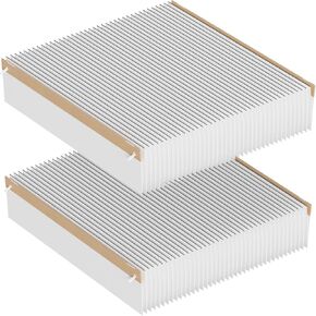 501 Replacement Furnace Filter Compatible with AprilAire 5000 Whole-House Air Purifier - 16x25x6 MERV 15, Clean Air & Dust, 4 Pack