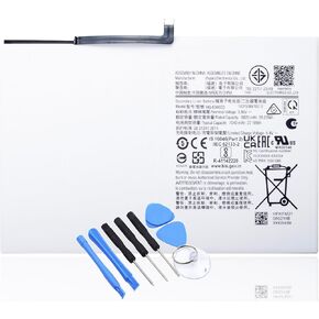 HQ-6300SD HQ-6300SA Tablet Battery for Samsung Galaxy Tab A8 10.5" 2021 2022 SM-X200 SM-X205 SM-X200N SM-X205N SM-X205NZAAEUE SM-X200NZAAEUA Series 3.85V / 27.1Wh / 7040mAh