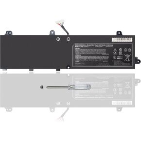 PC50BAT-3 Battery for Schenker Key 15 Comet Lake Key 15 Gaming for CLEVO PC50DN2 PC50S for SYSTEM76 Oryx PRO 6 for THUNDEROBOT 911 P1 for EUROCOM RX315 NH57AF1 3ICP6/64/115 11.4V/6220mAh/73Wh/3-Cell