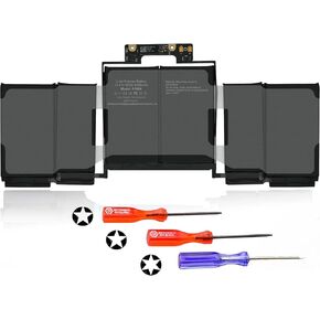 A1989 A2251 A1964 Laptop Battery Replacement for MacBook Pro 13 Inch A1989 (Mid 2018, 2019) & A2251 (2020), EMC 3214 3358 3348(11.41V 58Wh 5100mAh)