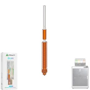 Creality K2P Unicorn Quick-Swap Nozzle Kit (4PCS) with Thermal Grease for 3D Printer K2 Plus, Swift Installation, High-Flow Printing, Upgraded Material, Multiple Aperture Options, 0.4mm, 0.6mm,0.8mm