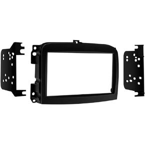 Metra 95-6521B Double DIN Dash Kit for 2014- Fiat 500L (Black)