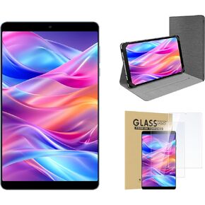 8.7 Inch Android 13 Tablet with Premium Protective Case & 2-Pack Tablet Screen Protector