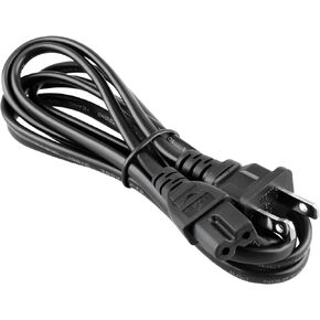 AC Power Cord Cable Compatible with Panasonic Portable AM/FM Radio RF-2400 RF-2400D FM-MW-SW 5 Band Receiver Model RF-2900 RX-D10 RX-D11 RX-D12 RX-D13 RQ-2102 DVD-XP50