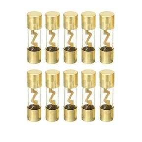 IMC Audio 80 Amp AGU Glass Fuse 80A Gold Inline for Car Audio Stereo Amplifier Marine Audio Auto Power Protection 80 Amp Fuses Automotive Protect your system with this 10 pack of 80 Amp AGU glass fuse