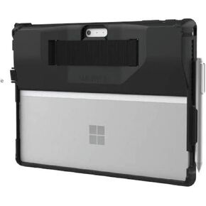 Griffin Survivor Security Case with Smart Card Reader for Microsoft Surface Pro 7, 7+, 6, 5, 4 - Rugged, Shockproof Protection, Handstrap, Kickstand, Surface Pen Holder - Black