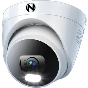Night Owl Add On Wired IP 12MP Deterrence Camera with 2-Way Audio - White