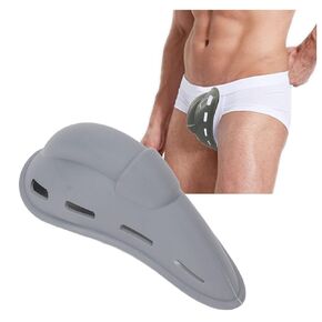 Men Foreskin Cover Stereo Shape Breathable Soft Silicone Circumcision Protective Cup Prevent Friction