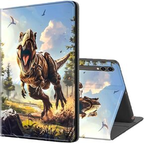 Galaxy Tab S10/ S9/ S8/ Ultra Case 14.6 بوصة ، والنوم التلقائي/ Wake ، American Flag Eagle زوايا متعددة عرض Folio Stand Case