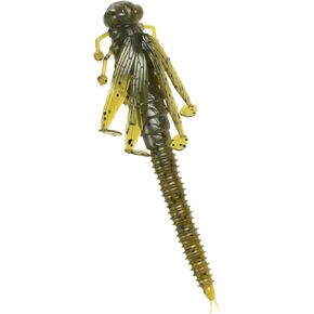 NSN-425-GP Nature Series Flutter Nymph 4 1/4 "(اليقطين الأخضر)