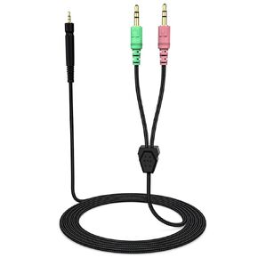 ZOSVOSES GSP 500 استبدال كابل متوافق مع Sennheiser Game One ، Game Zero ، PC 373D ، GSP 350 ، GSP 500 ، GSP 600 ، GSP 670 ، G4ME ONE