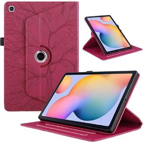 Rotating Case for Samsung Galaxy Tab S5e 10.5 2019 SM-T720/T725 PU Leather Cover Lightweight Flip Stand Shell for Galaxy Tab S5e Tablet-Purple