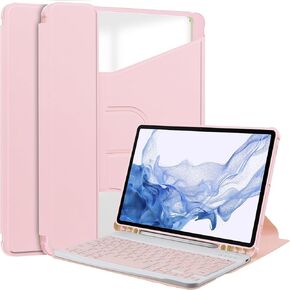 Case for Samsung Galaxy Tab S9 2023, 360 Degree Rotating Folding Folio Ultra-Thin PU Leather Stand Case Cover for Samsung Galaxy Tab S9 SM-X710 / X716 / X718 Mandala
