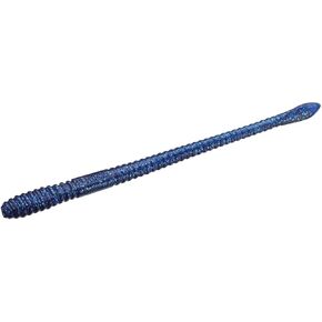 13 Fishing - BFF Blunt Force Finesse - Soft Plastic Finesse Straight Tail Worm Baits - 6.5" - 1/4oz - 10 Baits Per Pack