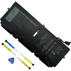 722KK Laptop Battery Replacement for Dell XPS 13 9300 XPS 13 9310 XPS 13 9380 P117G P117G002 P117G001 Series 0WN0N0 WN0N0 02XXFW 2XXFW FP86V