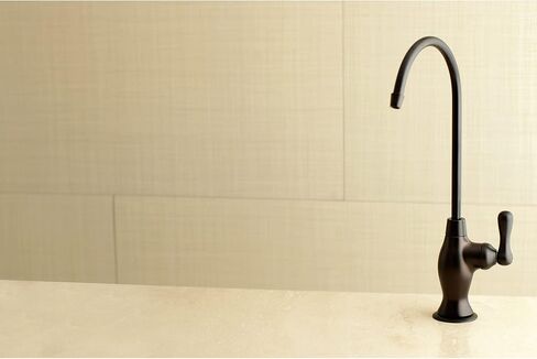 Kingston Brass KSAG3198AL Restoration Water Filtration Faucet, Brushed Nickel, 2 x 4.75 x 10.94 in Kuwait