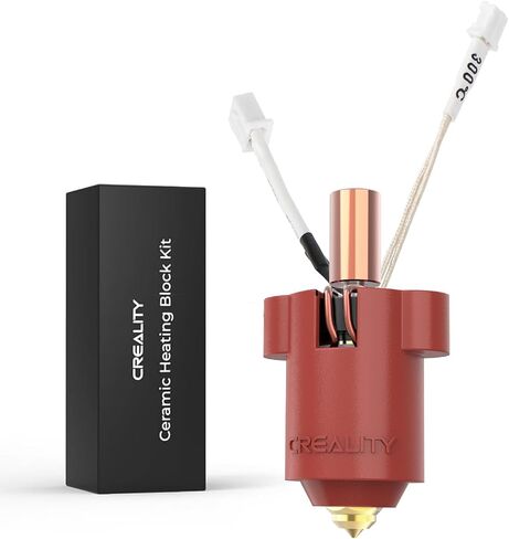 Creality K1C Ceramic Heating Block Kit, Upgrade Quick-Swap Nozzle, Supports 600mm/s High-Speed Printing, 300°C High Temperature Resistance, Easy to Install Kit for K1C 3D Printers in Kuwait