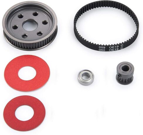 RC Belt Drive Transmission Gears System for 1/10 Axial SCX10 SCX10 II 90046 Upgrade (3.17mm) in Saudi Arabia