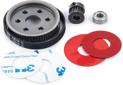 RC Belt Drive Transmission Gears System for 1/10 Axial SCX10 SCX10 II 90046 Upgrade (3.17mm) in Saudi Arabia