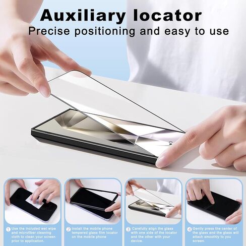 2 حزمة شاشة شاشة غير لامع لـ Samsung Samsung Galaxy S24 Ultra و Anti-Glare و Anti-Spcratch و Smooth and Reproence Toxprint Screen in Kuwait