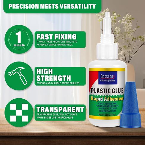 Metal Glue, Metal Repair Glue for Small Piece Metal, Waterproof Instant Drying Glue, Strongest Metal Glue Ideal for Metal to Metal, DIY, Metal Crafts, Ceramic, Jewelry (1 Bottle of 25g) in Kuwait