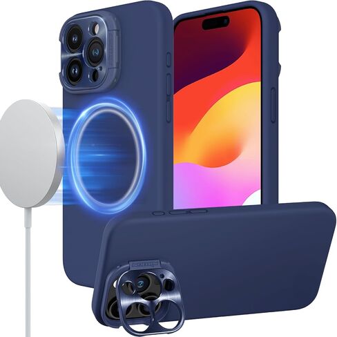 Nillkin for iPhone 16 Pro Max Case with Slide Camera Cover, [Full Camera Protection][Anti-Scratch] Military-Grade Protection, Anti-Fingerprint, Slim Phone Case for iPhone 16 Pro Max 6.9'' Black in Saudi Arabia