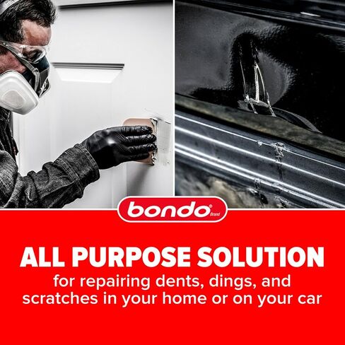 Bondo Body Repair Kit Ready Mix Pouches, Repairs One Large Hole Up to 3" with Patch, 1 Original Filler & Hardener, 1 Fiberglass Filler & Hardener, 1 Self-Adhesive Body Patch, 1 Spreader (BRKIT-2PK-ES) in Saudi Arabia