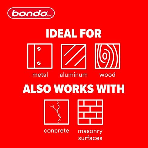 Bondo Body Repair Kit Ready Mix Pouches, Repairs One Large Hole Up to 3" with Patch, 1 Original Filler & Hardener, 1 Fiberglass Filler & Hardener, 1 Self-Adhesive Body Patch, 1 Spreader (BRKIT-2PK-ES) in Saudi Arabia