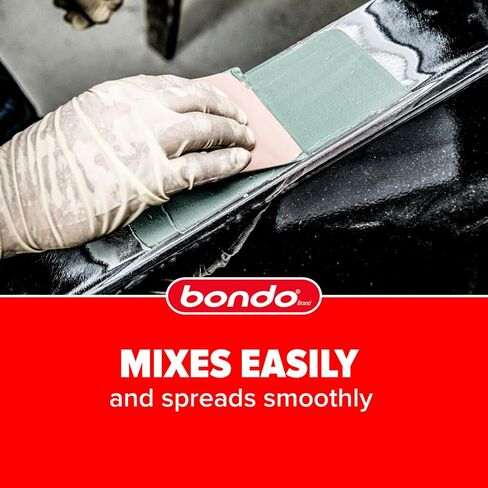 Bondo Body Repair Kit Ready Mix Pouches, Repairs One Large Hole Up to 3" with Patch, 1 Original Filler & Hardener, 1 Fiberglass Filler & Hardener, 1 Self-Adhesive Body Patch, 1 Spreader (BRKIT-2PK-ES) in Saudi Arabia
