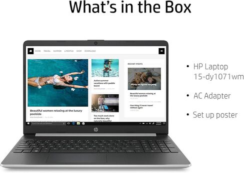 HP 17.3 Business Touchscreen Laptop, Core 7-150U(10 Cores, Up to 5.4 GHz), 64 GB RAM, 4 TB SSD, 17.3" HD+ Touchscreen, Copilot, Wi-Fi 6, Backlit Keyboard, Office 2024 Lifetime License, Windows 11 Pro in Saudi Arabia