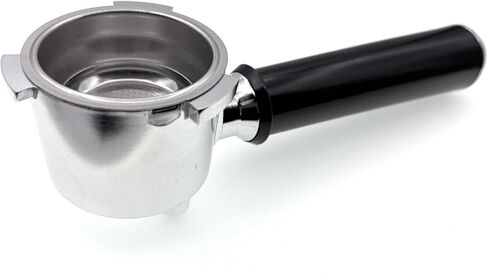 MacMaxe Sump Portafilter Filter Handle Assembly 5513200369 with 2 Cup Filter Basket For Delonghi Dedica Espresso EC680, EC685, EC695 & EC885 (3 Wings) in Saudi Arabia