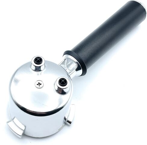 MacMaxe Sump Portafilter Filter Handle Assembly 5513200369 with 2 Cup Filter Basket For Delonghi Dedica Espresso EC680, EC685, EC695 & EC885 (3 Wings) in Saudi Arabia