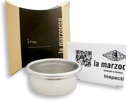Original basket made for La Marzocco. Stainless Steel, Precision, X Filter Basket for double espresso. Fits all 58mm portafilters. (21g) in Saudi Arabia