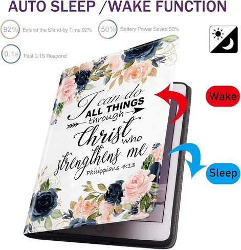 Case for Samsung Galaxy Tab S8 Plus 2022/S7 FE 2021/S7 Plus 2020 12.4 inch, Ultra-Thin Multi-Angle Bracket Full Body Case with Wake/Sleep Function - Sunsets, Beaches, Seagulls and Waves in Kuwait