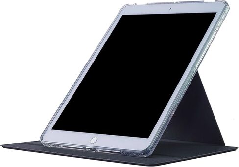 iPad 9 8 7 (10.2'') Case, iPad Air-3 (10.5'') iPad Pro-2 (10.5'') Case, DMaos Magnetic Detachable Smart Cover, 360° Rotation - White in Kuwait