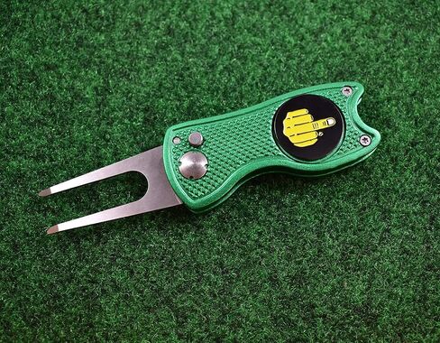 أداة إصلاح Divot Golf مع علامات كرة مضحكة - هدايا غولف رائعة - إصبع متوسط in Kuwait