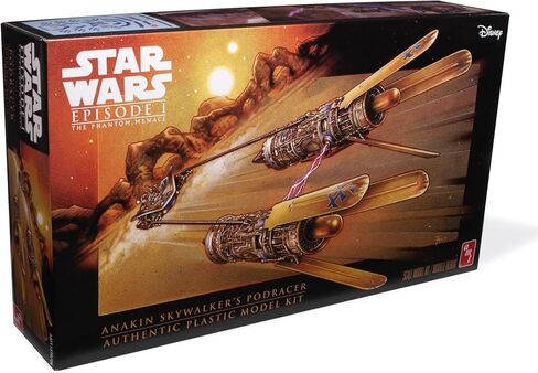 AMT Star Wars: The Phantom Menace Jedi Starfighter vs Droid Fighters - 1:25 & 1:48 Scale Model Kit in Saudi Arabia