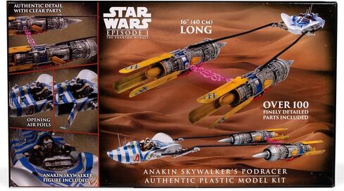 AMT Star Wars: The Phantom Menace Jedi Starfighter vs Droid Fighters - 1:25 & 1:48 Scale Model Kit in Saudi Arabia