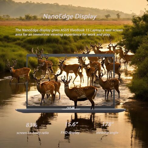 ASUS VivoBook Business Laptop, 15.6" FHD 1920x1080 Display, Core i3-1115G4 (Beats i7-8550U), 20GB RAM, 1TB PCIe SSD, Long Battery Life, SonicMaster Audio, HDMI, Thin & Light, Windows 11 Home in Kuwait