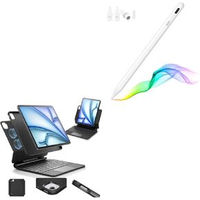 ESR iPad Air 11 Inch Case with Keyboard + Stylus Pen for iPad