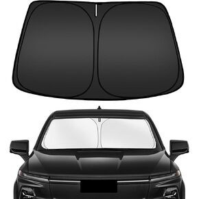 ARISMOTOR Windshield Sun Shade for Chevrolet Chevy Silverado EV 2024-2025, Custom Fit Foldable Front Window Sunshade Sun Visor Protector, Block UV Rays Keep Your Car Cooler