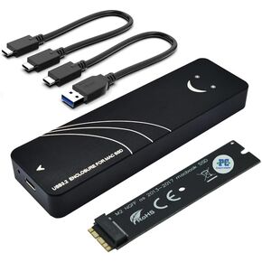 Sintech M.2 nVME SSD Upgrade Card and USB External Case,Comatible with MacBook Air(2013-2016 Year) and MacBook PRO(Late 2013-2015 Year)