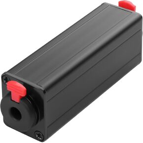 CERRXIAN 6.35mm Ground Loop Noise Isolator,6.35mm Female to Female Passive Isolation Transformer,Noise Filter Canceller Eliminates Ground-Loop Hum for Studio, Home or Stage Use