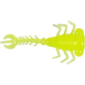 Z-Man MLA-83PK8 Larvaz 1.75" Hot Chartreuse 8 Pack